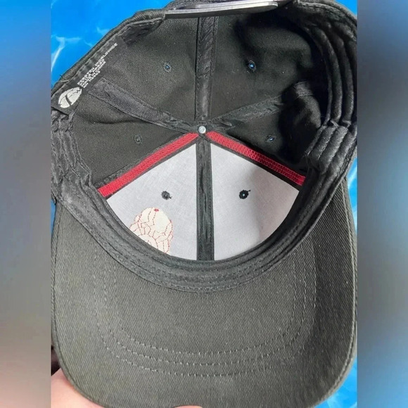 God of War - Officially Licensed  - Black with Red Stitch Kratos Dad Hat - Picture 3 of 9